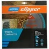 Norton Clipper NORTON diskinis pjūklas 355 mm x 30 mm x 60z MEDIENOS IR ATB KOMPOZITAS (3,2 / 2,4)