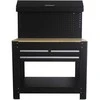 stalas WARSZTATOWY sulankstomas 1145x635x1585mm BLAT DREWNIANY 2cm...