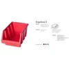 PATROL ERGOBOX 3 Raudonas, 170 x 240 x 126mm