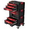 Q-Brick Įrankių dėžių komplektas Qbrick PRO WORKSHOP SET 1 2.0