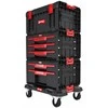 Q-Brick Įrankių dėžės Qbrick System PRO, Juodos/Raudonos spalvos