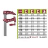 Piher Spaustuvai Maxipress R 120cm, žiočių gylis 16 cm, 10000N