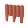 Prosperplast IPAL5 Plastikiniai sodo vejos apvadai, spalva: terracotta, 2,7 m