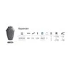 Lietaus vandens talpykla Prosperplast ICAN360-S433, 80 cm