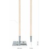 Prosperplast PP.SKUWACZ LEDDAŽIS ICE2 25cm
