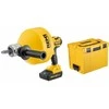Akumuliatorinis kanalizacijos vamzdžių valymo prietaisas REMS Mini–Cobra S 22V VE Set L-Boxx H
