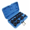 SATRA KLUCZE NASADOWE E-TORX PLUS 1/4" 3/8" 1/2" 19szt