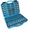 SILVER Sidabrinis Sidabrinis TORX raktų rinkinys 1/2″ prailgintas 32 vnt.