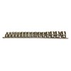 NAC SPLINE LIZDAI 16 vnt. 12-KAMPAS 1/2" /SIDABRAS