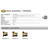 Stanley Vinys Bostitch CR2DGAL; 3,05x25 mm; 15°; 7200 vnt.; galvanizuoti