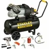 STANLEY TEPALINIS KOMPRESORIUS 50L FMXCM0083E DV2 FATMAX Juodas 400/10/50 + DAŽYMO RINKINYS