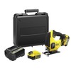 Akumuliatorinis siaurapjūklis Stanley SFMCS600M2K-QW; 18 V; 2x4,0 Ah akum.