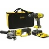 Įrankių rinkinys Stanley SFMCK471D2S-QW (SFMCD700 + SFMCG400); 18 V; 2x2,0 Ah akum.