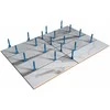 AW-Tools AWTools SYSTEM POZIOMOWANIA PŁYTEK BAZA PROSTA 1mm /100szt. PRO-LEVELING