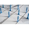 AW-Tools AWTools SYSTEM POZIOMOWANIA PŁYTEK BAZA PROSTA 1mm /100szt. PRO-LEVELING