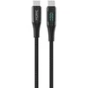 Tiross MORRE KABELIS DO ŁADOWARKI USB-C 100W 1,5m Z WYŚWIETLACZEM LED