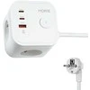 Tiross MORRE KOSTKA ZASILAJĄCA 3G, 2xUSB, USB-C 1,5m