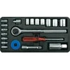 VOREL Rinkinys KLUCZY rinkinys 21 vnt 3/8"