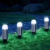 VOLTENO SAULĖS ENERGIJOS ŠVIESTUVAS IŠ NERŪDIJANČIO PLIENO REZUS