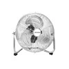 VOLTENO ventiliatorius-GRINDŲ APVALIS CHROME 80W / 40 cm