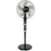 VOLTENO GRINDINIS VENTILIATORIUS Juodas + NUOTOLINIO VALDYMO PULTAS + EKRANAS 40cm