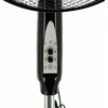 VOLTENO GRINDINIS VENTILIATORIUS Juodas + NUOTOLINIO VALDYMO PULTAS 40cm APVALUS PAGRINDAS