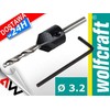 Grąžtas WOLFCRAFT NAWIERTAK 3,2mm Z FAZOWNIKIEM 12mm