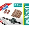 Grąžtas WOLFCRAFT Rinkinys DO POŁĄCZEŃ KOŁKOWYCH 8mm
