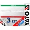 Yato Toya Sa Poland Dailidės pieštukas, dažytas baltai HB, 245mm, 144 vnt (YT-6925)