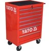 YATO įrankių spintelė su ratukais, 7 stalčiai YT-0914