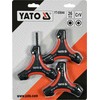Šešiakampių raktų rinkinys Yato YT-05644; 26 vnt.