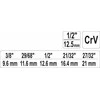 Toya Sa Poland YATO VERŽTAKLIS 1/2" 03316
