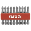 Yato ATSUKTUVŲ ANTGALIŲ RINKINYS | PH2 × 75 MM | 10 VNT. (YT-0480)