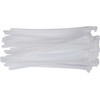 Yato PLASTIKINĖS JUOSTELĖS, ATIDAROS, 7,6X200MM, 50 Vnt. Baltas