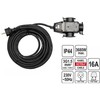 Yato Toya Sa Poland Prailginimo kabelis guminis IP44, 3x1,5mm² 20 m su 3 rozečių lizdais (YT-81162)