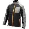 Yato Softshell striukė darbui, S dydis, atspari vandeniui ir kvėpuojanti, juoda, pilka ir oranžinė striukė