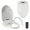 Media-Tech SMART TOILET SEAT – Smart, heated bidet toilet seat. Toilet seat heating with adjustable temperature. Dries and washes (movable nozzle with intimate shower function). Fits 80% of available toilet bowls.