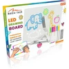 Media-Tech LED DRAWING BOARD – Illuminated LED board with stand for drawing and notes, 30 × 20 cm. The set includes 7 colorful markers and a cleaning cloth.