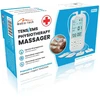 Media-Tech TENS/EMS PHYSIOTHERAPY MASSAGER – 3-in-1 TENS/EMS nervų ir raumenų stimuliatorius, 60 programų, intuityvus meniu, didelis LCD ekranas, 2 nepriklausomi A/B kanalai, TIMER funkcija, saugūs ir hipoalergiški elektrodai, įkraunama USB-C baterija.
