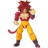 ANIME HEROES DRAGON STARS Poseable figūrėlė su priedais - Super Saiyan 4 Goku (Daima)