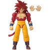 ANIME HEROES DRAGON STARS Poseable figūrėlė su priedais - Super Saiyan 4 Goku (Daima)