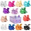 APHMAU MeeMeow Paslaptingas pliušinis kačiukas „Dragons“, 15 cm