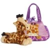 AURORA FANCY PALS Pliušinė žirafa, 20 cm