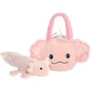 FANCY PALS AURORA Aksolotlis rankinėje, 20 cm