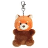 PALM PALS AURORA Raktų pakabukas – RAUDONOJI PANDA, 10 cm