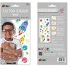 AVENIR Priklijuojamos tatuiruotės „Kosmosas“