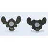 Craft Buddy DISNEY STITCH CRYSTAL ART Figūrėlės „Stičas ir Angel“