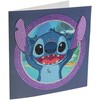 CRAFT BUDDY DISNEY STITCH Piešimo deimantais kortelė „Stitch“, 18 x 18 cm
