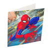 CRAFT BUDDY SPIDER-MAN CRYSTAL ART Atvirukas „Žmogus-voras“, 18 x 18 cm