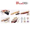 CUBICFUN 3D dėlionė (didelė) „Titanikas“